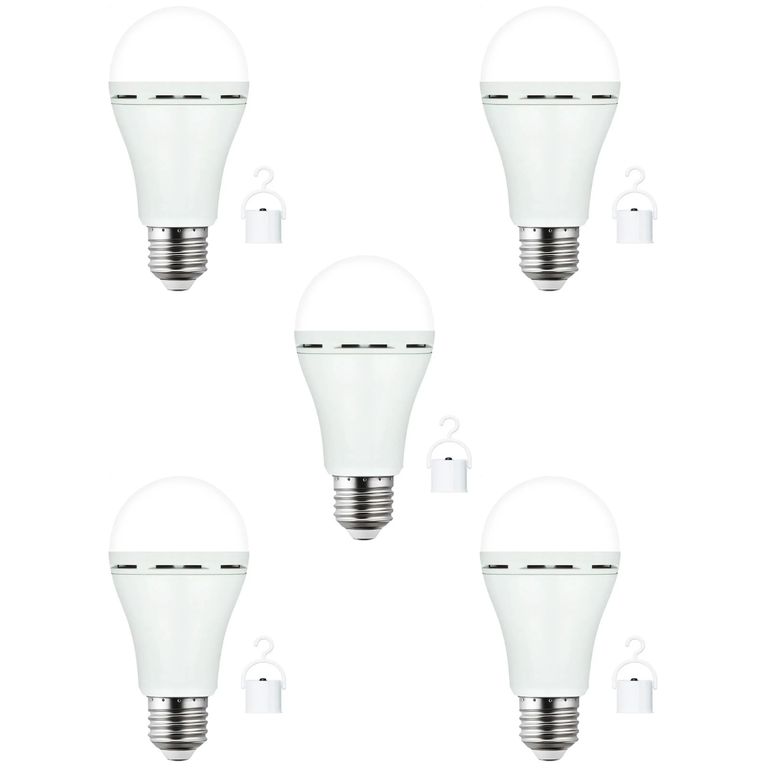 Ampolleta led de emergencia 9W A70 65000k pack 5un Casa VIVA