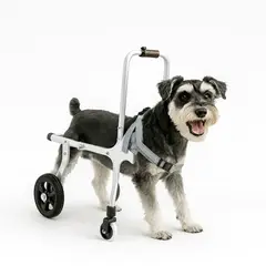 HOOPET - Silla De Ruedas Para Mascotas Con Ruedas Delanteras desmontables - TALLA L