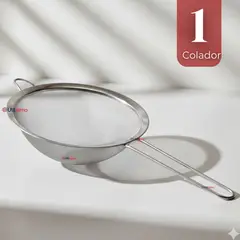 UTILISIMO - Colador Multiuso 16cm Acero Inoxidable Repostería Cocina