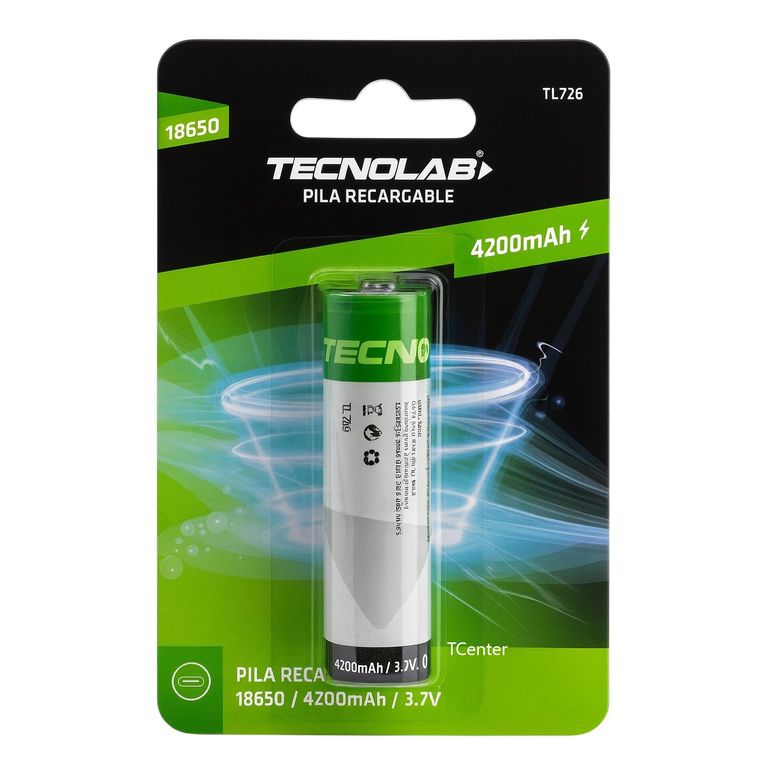 Batería Recargable 18650 3.7v Litio-ion 4200mha