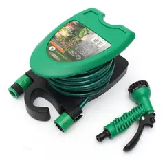 GENERICO - Manguera Para Riego Con Soporte Y Conector