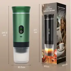 GENERICO - Máquina De Café Espress, Digital, Portátil Recargable 3 En 1 Dhogar