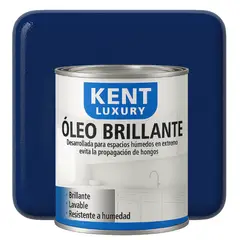 KENT - OLEO BRILLANTE - MULTISUPERFICIES - 1-8 GALON AZUL COBALTO