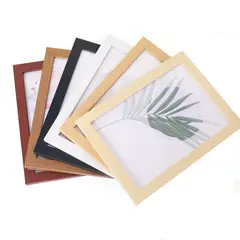 GENERAL - 2pcs Creativo Simple Diy Madera Foto Frame Frame
