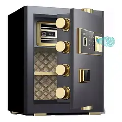 BLUEDREAMER - Caja fuerte biométrica con reconocimiento de huellas dactilares strongbox Safe and Durable