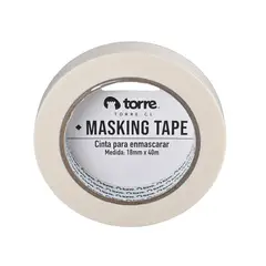 TORRE - CINTA MASKING CREMA 18MMX40M