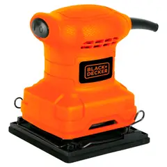 BLACK+DECKER - Lijadora orbital 1/4' de hoja 200W BS200-B2C