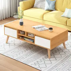 CASA BELLA - Mesa de centro 100x50x45 cms