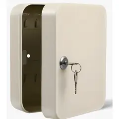 OKAY - Caja Fuerte Para 20 Llaver Seguridad Garantizada Organizador Color Beige