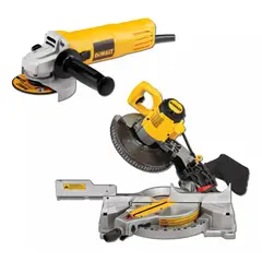 DEWALT - KIT INGLETEADORA 10 DWS713 + ESMERIL 4 12 950W DWE4118