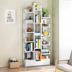TIENDA EL GARAGE - REPISA ESTANTERIA MADERA MULTIUSO LIBRERO JUGUETERO 169x51x19
