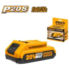 INGCO - Batería de iones de litio de 20V y 20Ah de