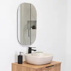 TUHOME - Espejo Nany Irregular 68x43x19 Cm