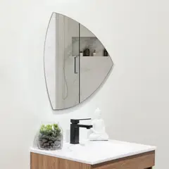 TUHOME - Espejo Waxi Irregular 60x60x19 Cm
