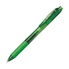 PENTEL - Lápiz Ener Gel X Retráctil 05mm Verde Claro