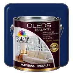 KENT - OLEO BRILLANTE PREMIUM - MULTISUPERFICIES - GALON AZUL COBALTO