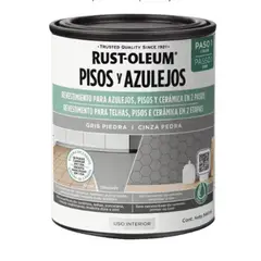 RUST OLEUM - Protector para Pisos y Azulejos Base Gris Piedra 946 ml