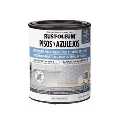 RUST OLEUM - Protector para Pisos y Azulejos Transparente Semi-Brilla 946 mL