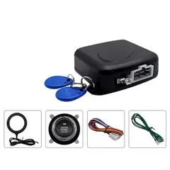 ATURE - Botón Encendido Arranque Antirrobo Start Stop Autos Vehículo