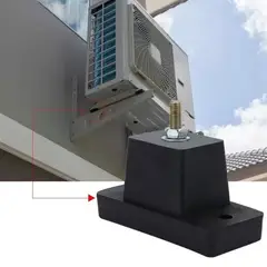 ATURE - Pack 4 Soportes De Goma Para Aire Acondicionado Exterior