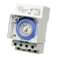 ATURE - Timer Analógico Mecánico Para 24 Horas Con Batería..