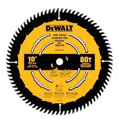 DEWALT - DISCO SIERRA DWA11080 10- 80D EJE 58