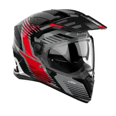 AIROH - Casco para moto Bandit Spicy Rojo Brillo_.