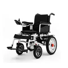 MEDICALTEC - Silla de Ruedas Eléctrica Plegable Modelo 002B