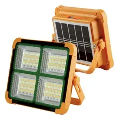 GENERICO - Foco Led Solar Recargable 200w Trabajo-camping-emergencia