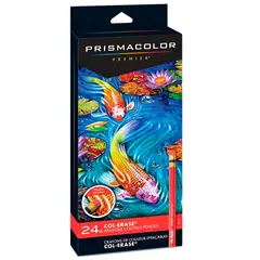 PRISMACOLOR - Set 24 Lápices de Color Borrables Col-Erase