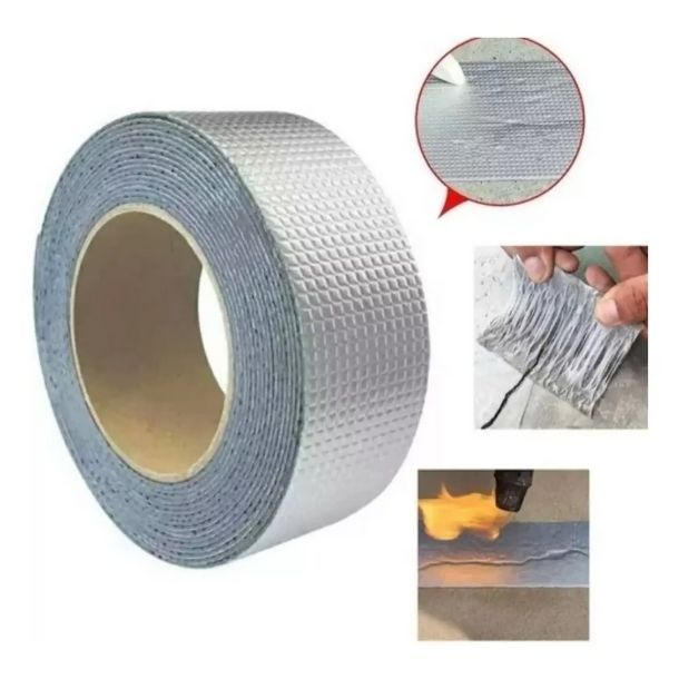 Cinta Sellador Adhesivo Techo Gotera Impermeable 5 Metros
