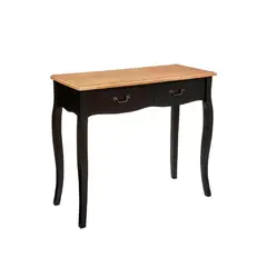 ATMOSPHERA - Arrimo de Madera Chyrsa Negro 87x34x78 cm