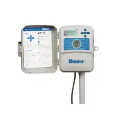 HUNTER - PROGRAMADOR DE RIEGO AUTOMATICO X2 6 ZONAS EXTERIOR