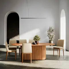 MILK - Silla Comedor Foley Beige