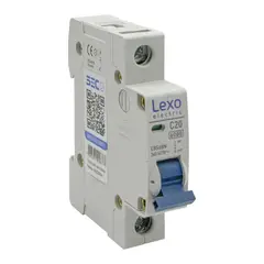 LEXO - Interruptor Automático 1p 20a 1x20a 6ka Curva C -