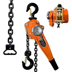 EVERSO - Polipasto De Palanca Para 2 Toneladas 3 Metros Mango De Goma