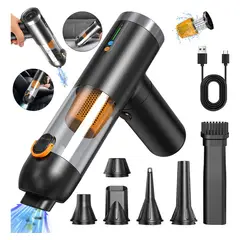 EVERSO - 2 En 1 Aspiradora Sopladora Portátil Pc Auto Inalámbrica Usb