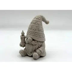 GENERICO - Adorno Navideño- Gnomo Vela de Navidad