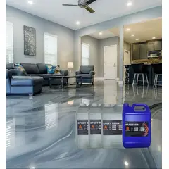 GENERICO - Resina Epóxica Fenólica Para Piso Cristal 20kg 3 : 1 Interior