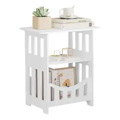 OKAY - Mesa De Noche Cuadrada Mesita Para Salón