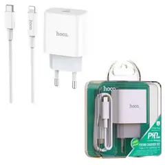 HOCO - Cargador PD 20W + Cable Tipo Lightning para IPhone C76A Plus