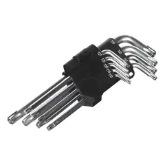 GENERICO - Juego / Set Llaves Estrella O Llaves Torx 9 Piezas