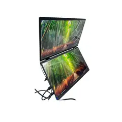 GENERICO - Monitor Plegable Pantalla Portátil Uperfect M156e14 15,6 Doble, Open Box.