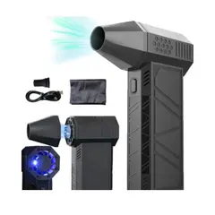 GENERICO - Ventilador Turbo Soplador Usb 130000 Rpm 3 Velocidades 200w Recargable