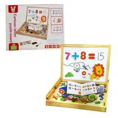 BELIDASHOP - Pizarra Magnética 2 En 1 Juguete Didáctico En Madera Variado