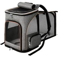 GENERICO - Mochila expandible para transportar mascota pequeña