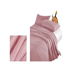 GENERICO - CUBRECAMA NORDICO DELGADO 1 PLAZA ROSA