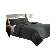 GENERICO - CUBRECAMA NORDICO DELGADO 1 PLAZA NEGRO