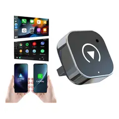 KUANGYE - Adaptador Automático Inalámbrico 2 En 1 Para Carplay/android Conexión WiFi Y Bluetooth Plug Y Play