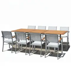 MIDTOWN - Set de Terraza Comedor Lynx Extensible 180-240cm